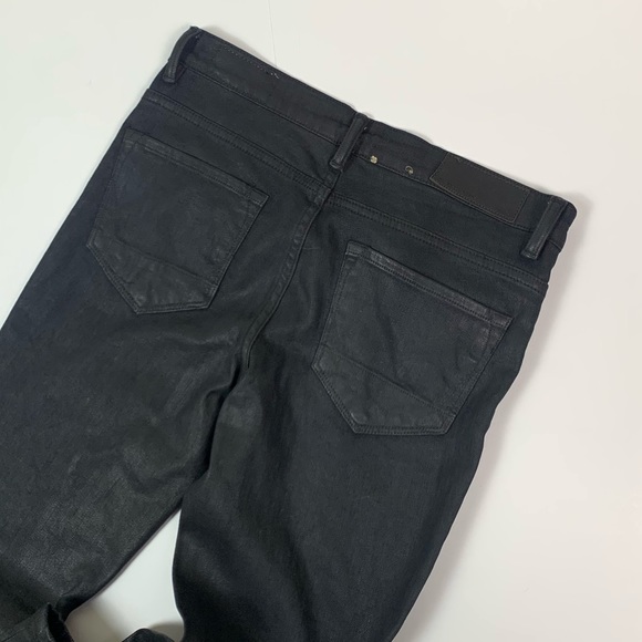 All Saints Huko Pipe Skinny Jeans Womens Size 26 x 32 - Picture 7 of 9